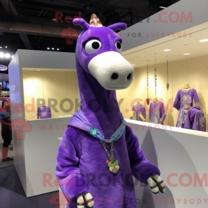 Máscara de girafa lavendel...