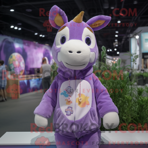 Máscara de girafa lavendel...
