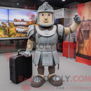 Grauer römischer Soldat...