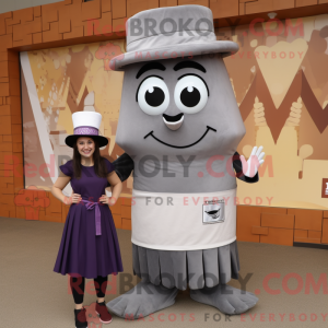 Gray Enchiladas mascot...