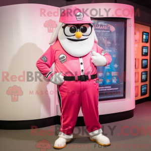 Rosa Gyro máscara kostyme...