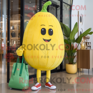 Zitronengelbe Melone...