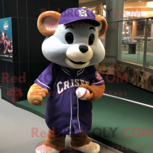 Purple Dormouse mascot...