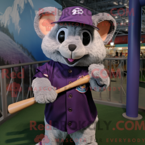 Purple Dormouse mascot...