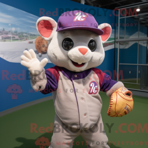 Purple Dormouse mascot...