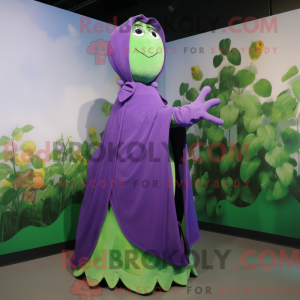 Maskottchenkostüm Purple...