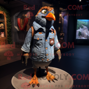 Rust Blackbird Maskottchen...