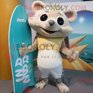 Tan Ray mascottekostuum...