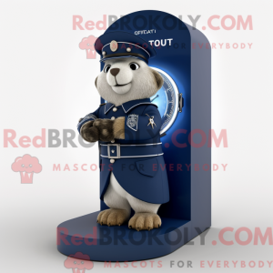Maskotdraktfigura Navy...