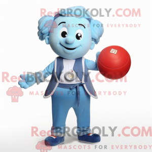 Disfraz de mascota Sky Blue...
