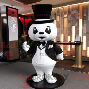 White Dim Sum mascot...
