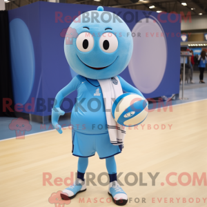 Sky Blue Volleyball Ball...