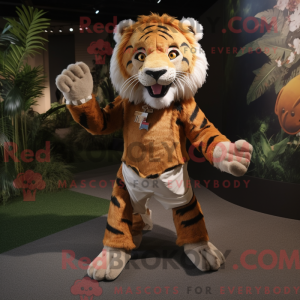 Disfraz de mascota tigre...