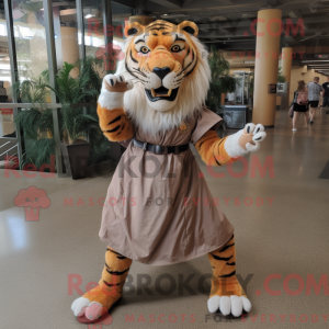 Personaggio mascotte tigre...