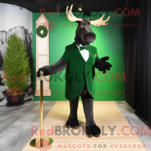 Forest Green Moose máscara...