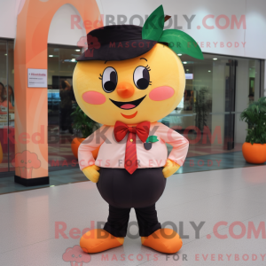 Peach Plum-maskotdraktfigur...