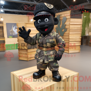 Black Soldier mascot...