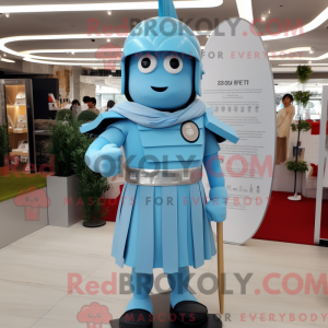 Sky Blue Roman Soldier...