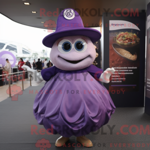 Disfraz de mascota Purple...