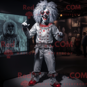 Maskotka Silver Evil Clown...
