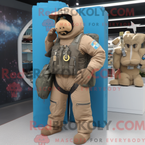 Special Air Service maskot...