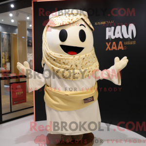 Creme Ramen maskot kostume...