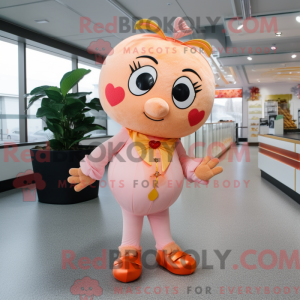Peach Cupid Maskottchen...