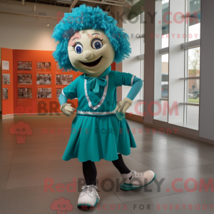 Turquoise Irish Dancer...