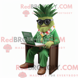Forest Green Pineapple...