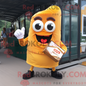 Guld Currywurst maskot...