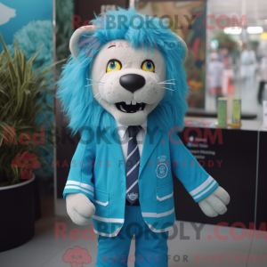 Disfraz de mascota Cyan...