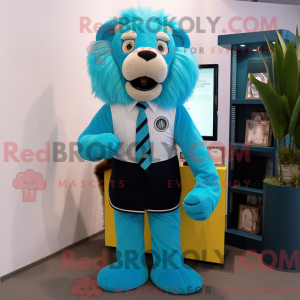 Costume de mascotte de Lion...