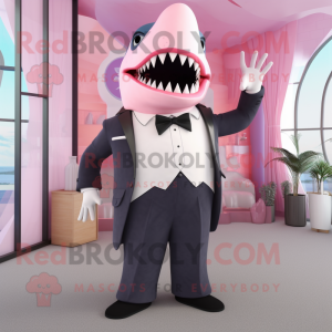 Rosa Megalodon maskot...