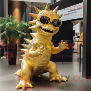 Gull Stegosaurus maskot...