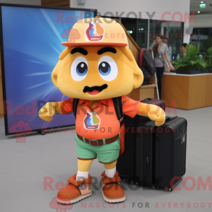 Peach Nachos mascot costume...