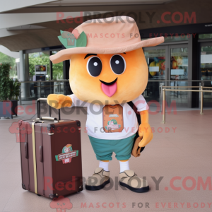Costume de mascotte Peach...