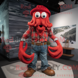 Disfraz de mascota Kraken...