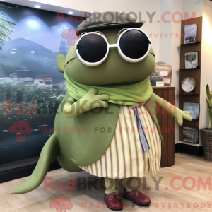 Oliven Pukkelhval maskot...