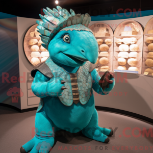 Turquoise gordeldier...