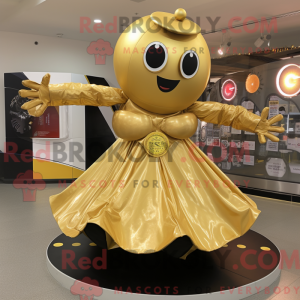 Personaggio mascotte Gold...