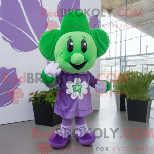 Lavender Four Leaf Clover...