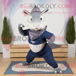 Maskotka Navy Armadillo to...