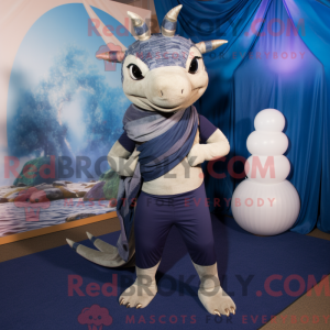 Navy Armadillo maskot...