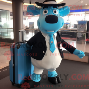 Disfraz de mascota Sky Blue...