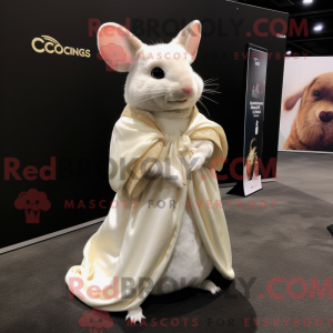 Cream Chinchilla maskot...