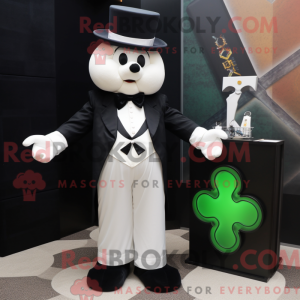 Hvid Celtic Cross maskot...