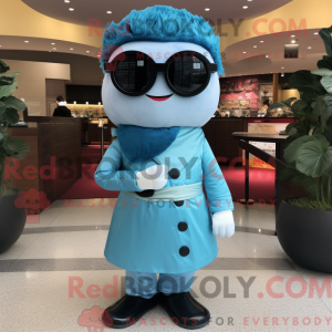 Disfraz de mascota Sky Blue...