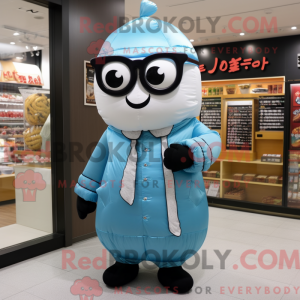 Disfraz de mascota Sky Blue...