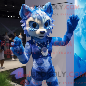 Máscara Blue Lynx com capuz...