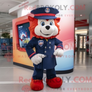Navy Television maskot...